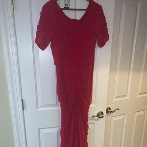 Tadashi Shoji red dress